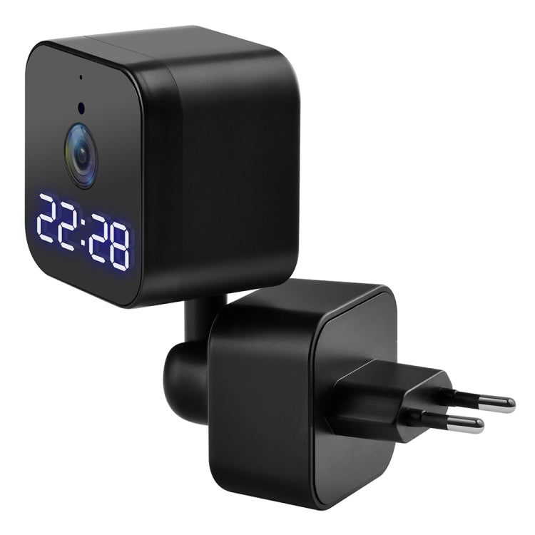 DP27 1080P Clock Plug Card WiFi Camera, Support Two-way Voice Intercom & Mobile Monitoring, US Plug, EU Plug DP27 1080P Clock Plug Card WiFi Camera, Support Two-way Voice Intercom & Mobile Monitoring, US Plug, EU Plug